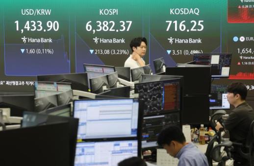 韩国股市剧烈震荡 不可投资担忧升温