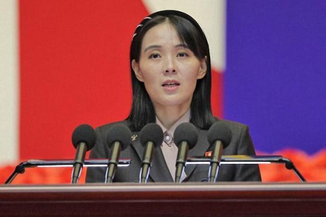 북 김여정 日, 전쟁국가로 변신…군사적 선택안 추가 설정