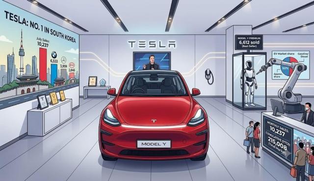 Tesla dominates imported car market as monthly sales surpass 10,000 vehicles