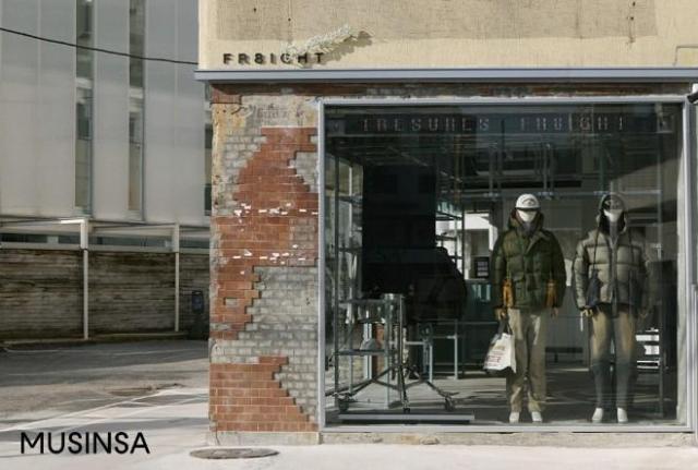 무신사 서울숲 프로젝트 1호 매장인 패션 셀렉트숍 프레이트 매장 모습 사진무신사