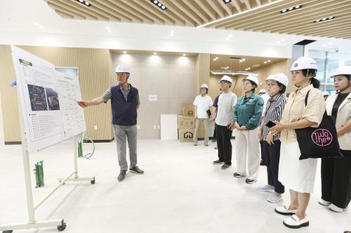 과천시의회, 제2실내체육관 준공 막바지 현장 확인
