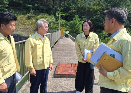 민형배 시장, 무안 현경양수장 점검…가뭄 장기화 대비 농업용수 공급 총력
