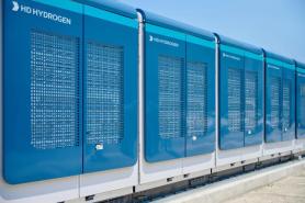 HD Hydrogen xây dựng hệ thống sản xuất pin nhiên liệu rắn kiểu Hàn Quốc