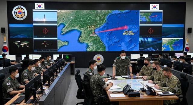 South Korean military steps up vigilance after North Korea fires ballistic missile