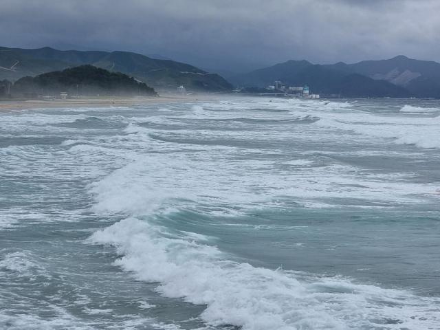 강릉시 정동진 해변 사진이동원 기자