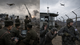 A tale of two Koreas: one learns war, the other stumbles at the border