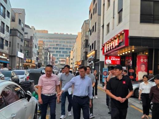 최원용 평택시장 고덕택지상가 주차난 현장에서 해결...유료화·관리인력 검토