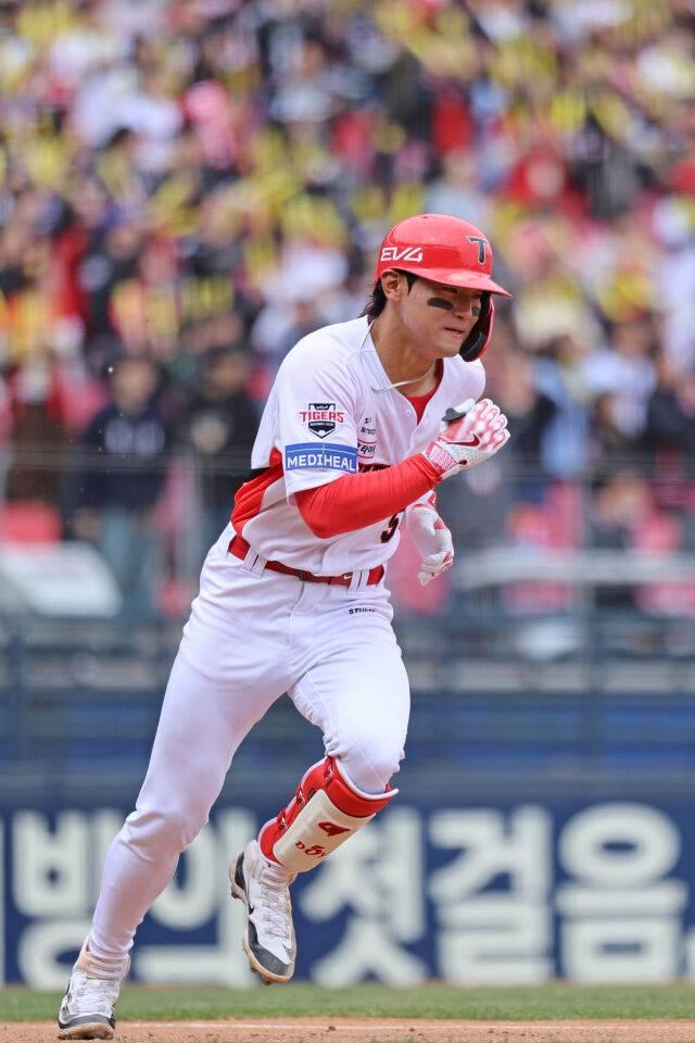KIA타이거즈 김도영 선수 사진기아타이거즈