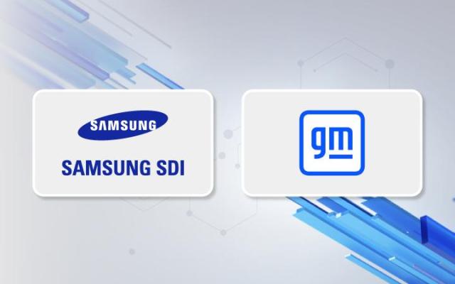 삼성SDI-GM 로고 사진삼성SDI