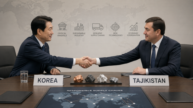 Korea, Tajikistan industry officials meet ahead of  C5 summit