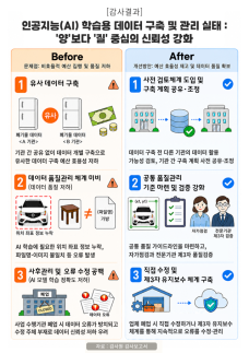 1.6조 들인 AI 학습데이터…중복·오류에 혈세 낭비