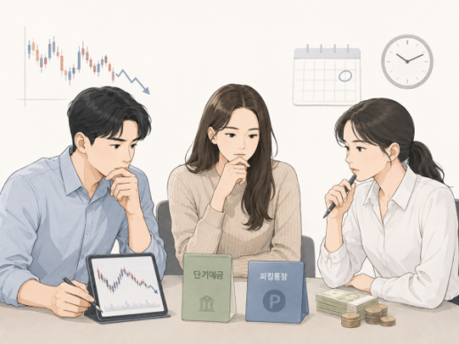 [김윤섭의 Fin포인트] "지금은 짧게 굴린다"…불확실성에 뜨는 단기 예금