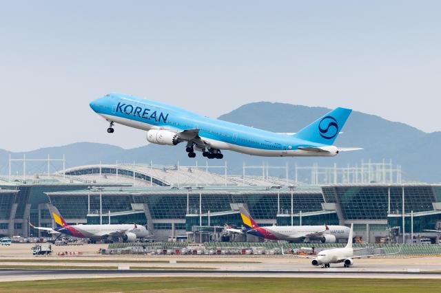 대한항공 B747-8i 항공기