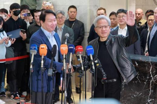 SK하이닉스 인디애나팹 27일 착공식…최태원·젠슨 황 만나나