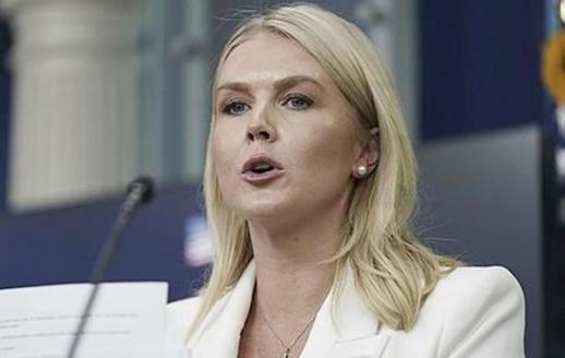 Trump anuncia renuncia de Caroline Leavitt, la portavoz más joven de la Casa Blanca, a finales de agosto