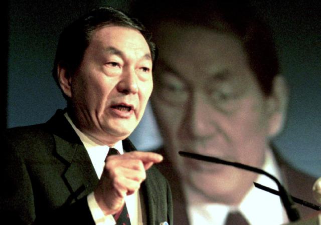 주룽지 전 총리 자료사진 사진로이터연합