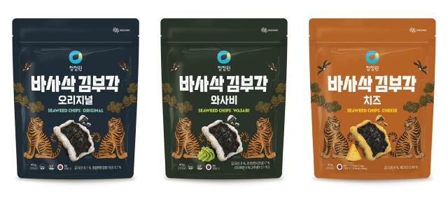 바사삭 김부각 3종 이미지 사진대상