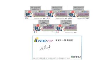 "농장 일 보러 가는 길 구매한 복권이 1등"…1237회차 로또당첨번호조회 주목