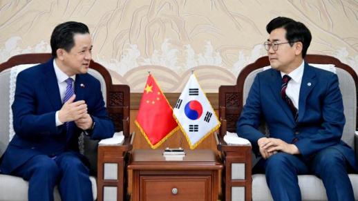 박찬대 인천시장 인천은 한중 인연의 출발점...중국과 지방정부 협력 강화