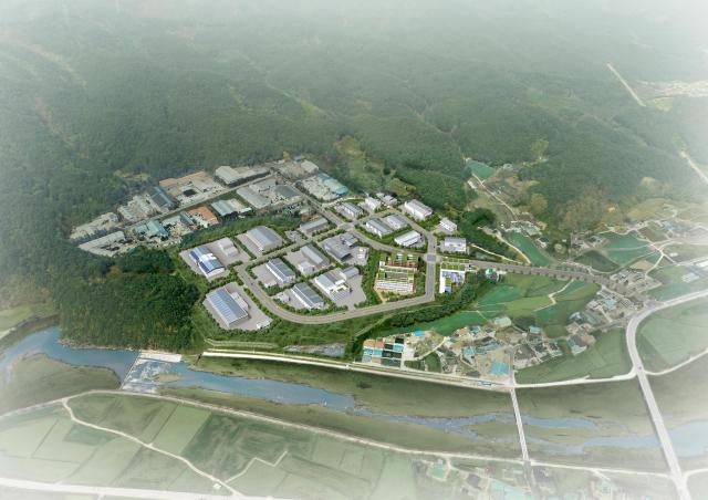 수소특화산업단지 조감도 사진삼척시
