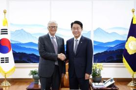 Chủ tịch Quốc hội Hàn Quốc gặp Bill Gates, nhấn mạnh tăng cường hợp tác y tế toàn cầu