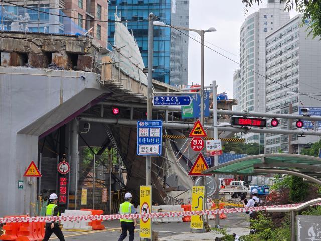 Ministerio de Infraestructuras investiga a Seúl y Korail por negligencia en colapso de viaducto de Seosomun