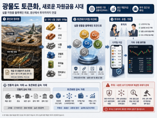 주식·채권 이어 광물도 토큰화…우라늄까지 블록체인에 담는다