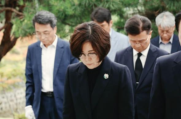 사진김보라 시장 SNS 캡처