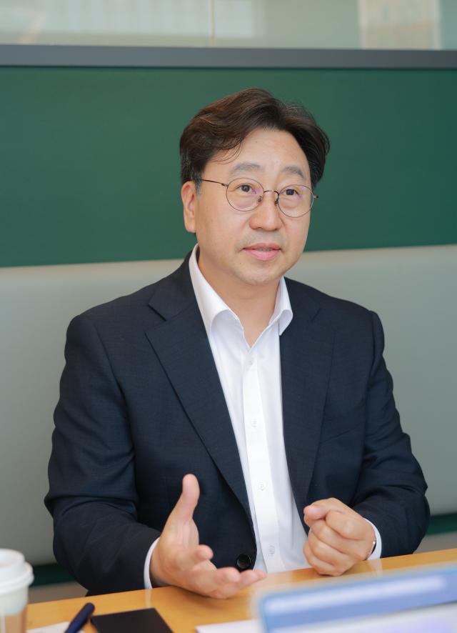 이해성 삼성화재 헬스케어사업팀장상무은 아주경제와 인터뷰하면서 보험사가 케어 내비게이터나 케어 코디네이터가 돼야 한다고 말했다 사진유대길 기자 dbeorlf123ajunewscom