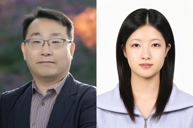 This file image shows Sookmyung Womens University Professor Kim Byung-kyu and researcher Choi Ji-hoon Courtesy of Sookmyung Womens University