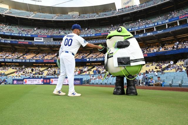 LA다저스와 함께한 한국 문화유산의 밤 행사 현장 모습 사진하이트진로