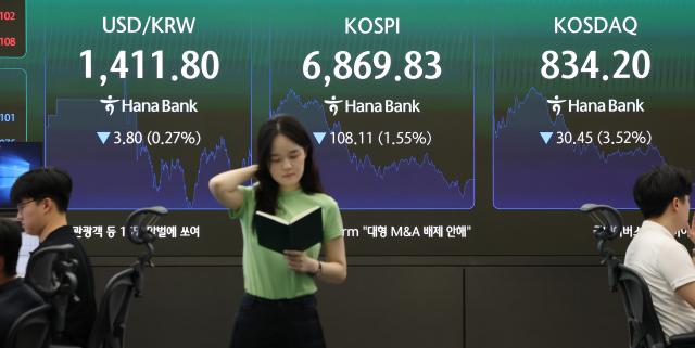 مؤشر كوسبي يخترق حاجز 7200 نقطة برفع 3% ثم ينهي التعاملات بانخفاض 1.55% وسط تراجعات في الأسهم السيميكوندكترية