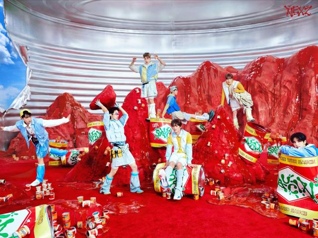 K-pop boy band NEXZ showcase new album in Los Angeles
