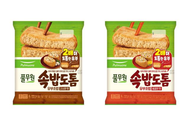 풀무원 속밥도톰 유부초밥 2종 사진풀무원