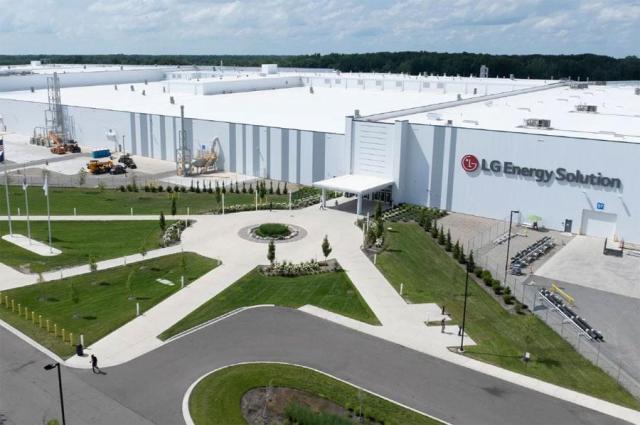 LG Energy Solution battery plant in Michigan begins production