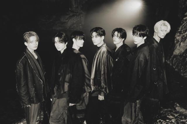 K-pop boy group ENHYPENs promotional group photo for their seventh mini album THE SIN  VANISH  Courtesy of Belift Lab