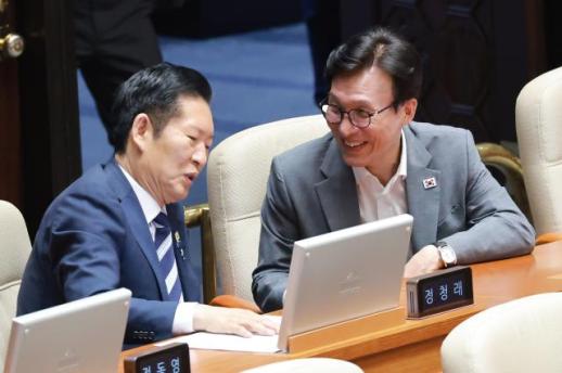 불안한 동거…與, 지명직 최고 의결에 친청계 불참
