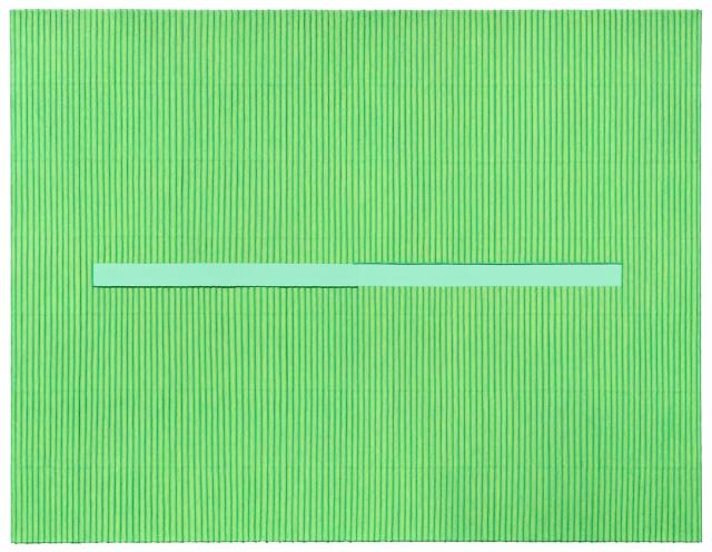 박서보1931–2023〈Ecriture No 030513〉 2003 Mixed media with Korean hanji paper on canvas 200 x 260 cm Courtesy of PARKSEOBO FOUNDATION and Kukje Gallery © PARKSEOBO FOUNDATION 사진 박서보재단 국제갤러리 
이미지 제공 국제갤러리