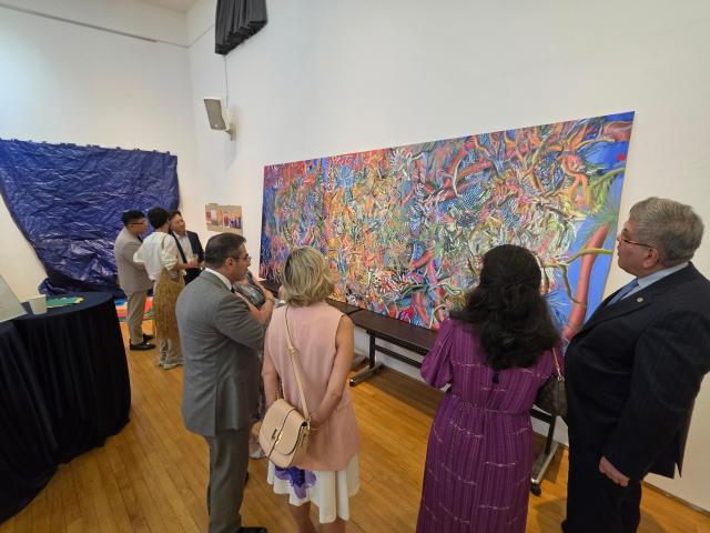 Brazilian artists donate works to Seoul embassy before Biennale