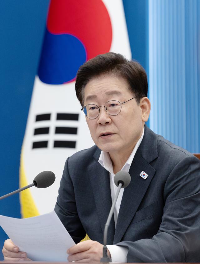 李대통령 지지율, 6주 연속 하락…취임 후 최저치