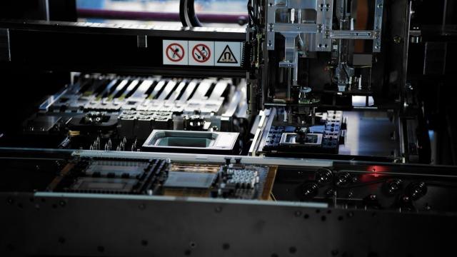 Image of chip manufacturing process Courtesy of Nvidia