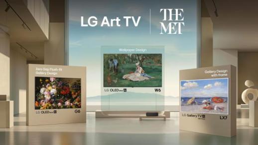LG전자, 美 메트로폴리탄 명화 TV로 옮긴다…아트 콘텐츠 5000개 지원