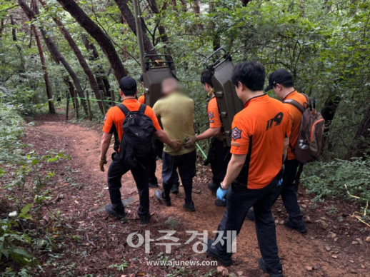 길잃은 80대 치매 할아버지, 드론이 구했다