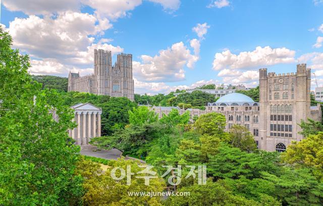 경희대학교 전경 사진경희대