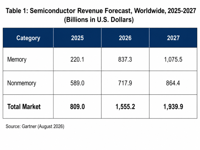 Gartner table 