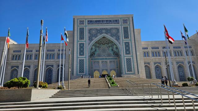 The Center for Islamic Civilization in Uzbekistan in Tashkent hosts the opening ceremony of the International Media Forum “Islamic Civilization A New Perspective — New Discoveries” on Aug 25 2026 AJP Lee Jung-woo
