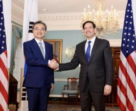 Bộ trưởng Châu Hyun và Marco Rubio khẳng định quyết tâm hợp tác Hàn-Mỹ... Liệu đối thoại Bắc-Mỹ có được thúc đẩy?