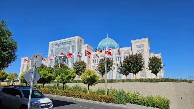 The Center for Islamic Civilization in Uzbekistan in Tashkent hosts the opening ceremony of the International Media Forum “Islamic Civilization: A New Perspective — New Discoveries” on Aug. 25, 2026. AJP Lee Jung-woo