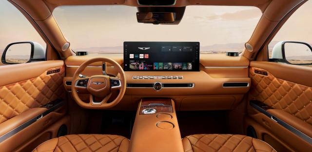 Samsung Display puts expandable OLED at center of Genesis GV90