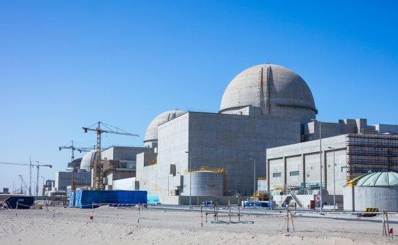 The Barakah nuclear complex in United Arab Emirates undergoing construction Courtesy of the Korea Hydro  Nuclear Power